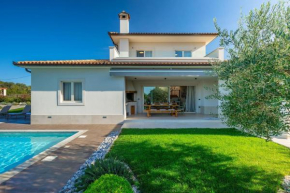 Modern villa Grgo with pool and jacuzzi in Tinjan